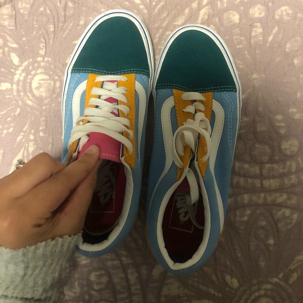 Multi color vans